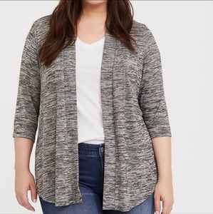 Torrid Olive Green Slub Cardigan 5x